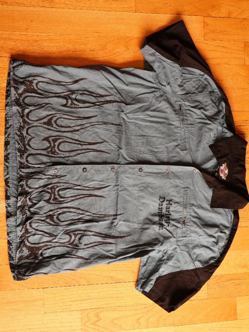 Harley Davidson Button-Down